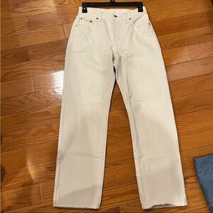 Women’s levi Cream Jeans